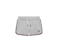Superdry & Co Pantalon gris chiné / rouge foncé, Taille 42