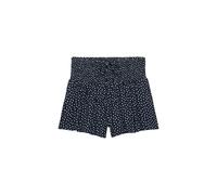 Superdry Printed Mini Smocked Shorts Bleu XS Femme
