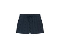 Superdry Cotton Broderie Beach Shorts Bleu M Femme