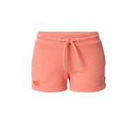 Superdry Vintage Logo Emb Jersey Shorts Orange M Femme