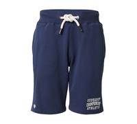Superdry & Co Pantalon 'VINTAGE GYM ATHLETIC' bleu foncé / blanc naturel, Taille 33