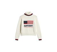 Superdry & Co Pull-over crème / mélange de couleurs, Taille XS