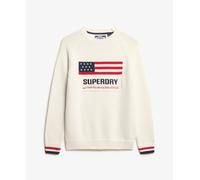 Superdry Americana Sweater Beige XS Femme