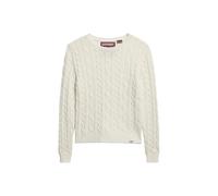Superdry Essentials Slim Fit Sweater Beige L Femme