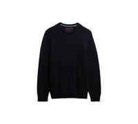 Superdry Preppy Cotton Sweater Bleu L Homme