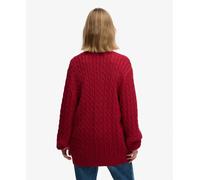 Superdry & Co Pull-over rouge rubis, Taille XXL