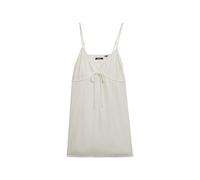 Superdry Textured Woven Cami Sleeveless Short Dress Blanc S Femme