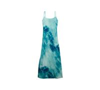 Superdry Printed Maxi Slip Sleeveless Long Dress Bleu S Femme