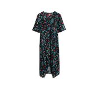 Superdry & Co Robe d’été bleu clair / roseau / rouge rubis / noir, Taille 38