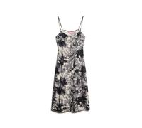 Superdry & Co Robe d’été gris / noir / blanc cassé, Taille 42