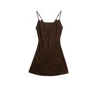Superdry & Co Robe d’été marron / moka / noir, Taille 38