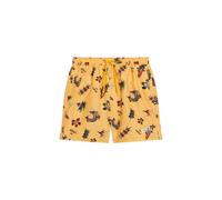 Superdry Hawaiian Print 17´´ Swimming Shorts Jaune M Homme