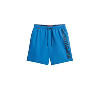Superdry Sport Graphic 17´´ Swimming Shorts Bleu M Homme