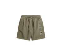 Superdry Premium Embroidered 17´´ Swimming Shorts Vert S Homme