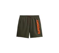 Superdry Sport Graphic 17´´ Swimming Shorts Vert L Homme