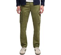 Superdry & Co Slim Taper Pantalon cargo, Vert, Taille 32/34