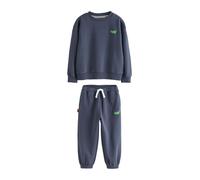 Superdry & Co Survêtement marine / vert fluo, Taille 128