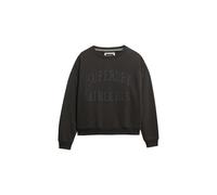 Superdry Athletic Tonal Applique Sweatshirt Gris S Femme