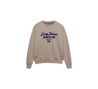 Superdry & Co Sweat-shirt 'Beach Club' beige chiné / bleu foncé, Taille XL