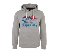 Superdry & Co Sweat-shirt bleu / azur / gris chiné / rose foncé, Taille XXL