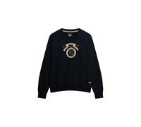 Superdry & Co Sweat-shirt bleu / bleu marine / blanc, Taille XL
