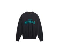 Superdry & Co Sweat-shirt bleu cyan / noir, Taille XS-S