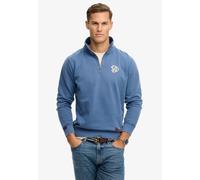 Superdry & Co Sweat-shirt bleu denim / blanc cassé, Taille M