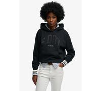 Superdry & Co Sweat-shirt 'Country Club Varsity' marine / noir / blanc, Taille S