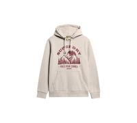 Superdry Lo-fi Outdoor Graphic Hoodie Beige XL Homme