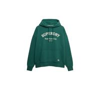 Superdry & Co Sweat-shirt émeraude / blanc, Taille L