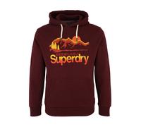 Superdry & Co Sweat-shirt jaune / orange / bordeaux, Taille XXXL