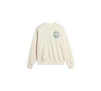 Superdry & Co Sweat-shirt 'Lo-fi Outdoor' crème / vert, Taille XL