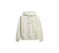 Superdry & Co Sweat-shirt 'LUXE' crème / beige foncé, Taille L