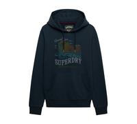 Superdry & Co Sweat-shirt 'OUTDOORS MOUNTAIN' bleu marine / opal / olive / pétrole, Taille XXL
