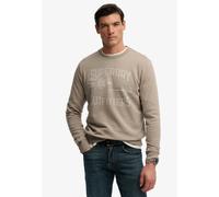 Superdry Retro Outdoor Relaxed Fit Sweatshirt Beige M Homme