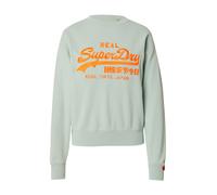 Superdry Vl Neon Loose Sweatshirt Vert,Gris S Femme