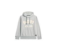 Superdry & Co Sweat-shirt 'Vintage Athletic' crème / gris clair, Taille S
