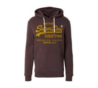 Superdry & Co Sweat-shirt 'VL' chocolat / moutarde, Taille M
