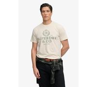Superdry & Co T-Shirt '1954 Company' écru / roseau, Taille M