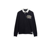 Superdry Vintage Athletic Rugby Long Sleeve Polo Bleu M Homme