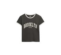 Superdry & Co T-shirt 'Athletic Essentials' anthracite / gris foncé / blanc, Taille S