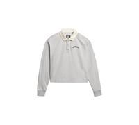 Superdry & Co T-shirt 'Athletic Essentials' gris clair / blanc, Taille L