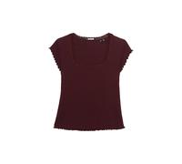 Superdry Athletic Essential Square Neck Short Sleeve T-shirt Violet S Femme