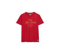 Superdry Beach Club Relaxed Fit Short Sleeve T-shirt Rouge M Femme