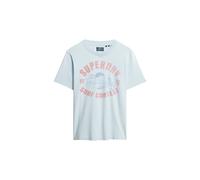 Superdry Lo-fi Outdoor Relaxed Short Sleeve T-shirt Bleu M Femme