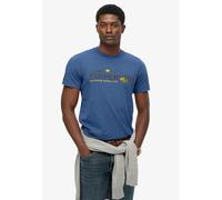 Superdry T-shirt manches courtes Outdoor Scene Relaxed Fit Bleu L Homme