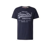 Superdry Vl Classic Short Sleeve T-shirt Bleu M Homme