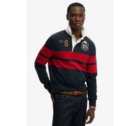 Superdry & Co T-Shirt bleu foncé / or / rouge / blanc, Taille M