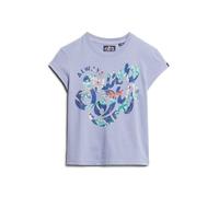 Superdry & Co T-shirt bleu foncé / vert clair / lavande / homard, Taille XXL