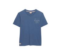 Superdry & Co T-shirt bleu-gris / blanc, Taille 6XL